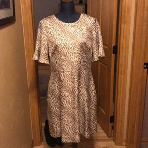 Banana republic leopard print dress